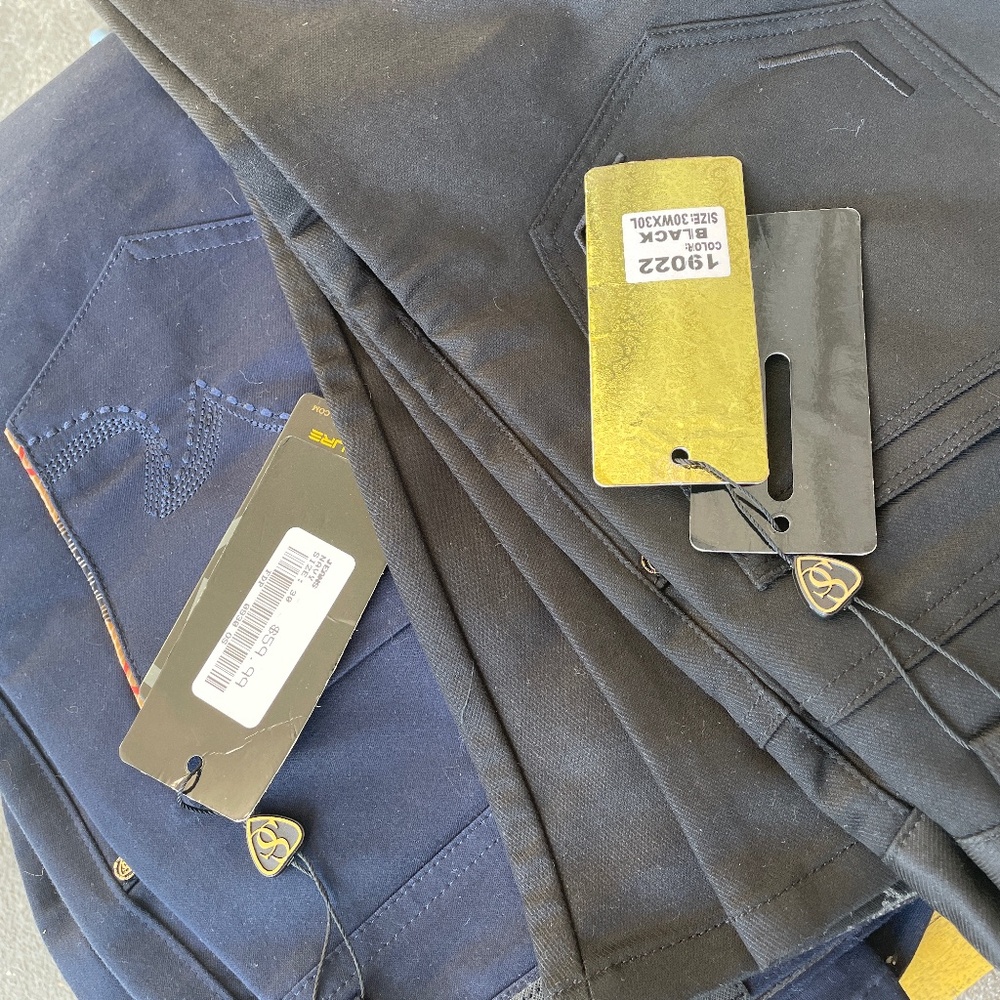 2 high quality jean pants